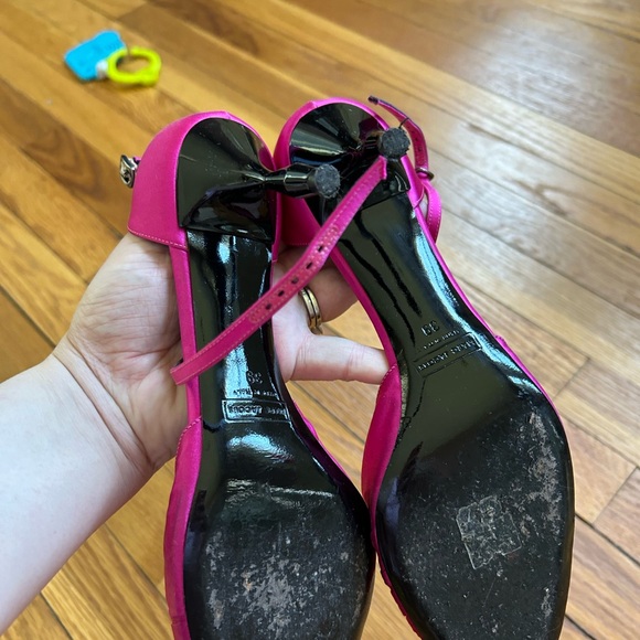 Marc Jacobs fuschia kitten heels - Picture 4 of 4